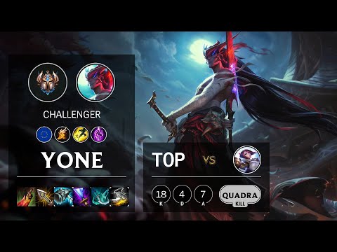 Yone Top vs Fiora - EUW Challenger Patch 10.16