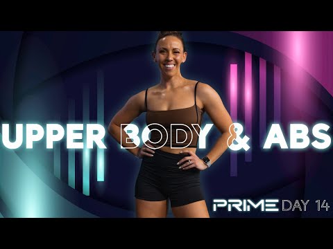40 Minute Standing Upper Body Abs Workout | PRIME - Day 14