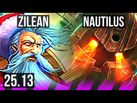 ZILEAN & Aphelios vs NAUTILUS & Jinx (SUP) | NA Grandmaster | 25.13