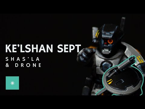 Ke'lshan Sept Shas'la & MV1 Gun Drone | Color Schemes