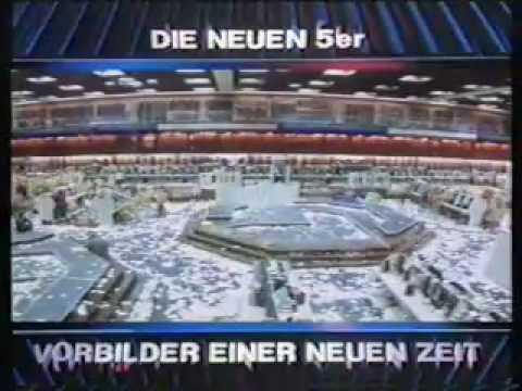 BMW 5er E34 Werbevideo 1988 zur Markteinführung