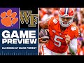 College Football Week 4: No. 5 Clemson at No. 21 Wake Forest [FULL PREVIEW] I CBS Sports HQ