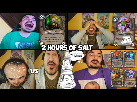 2 HOURS OF KRIPP SALT [Ep. 91-100] Hearthstone funny and lucky moments compilation