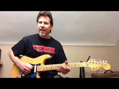 Hoochie Coochie Man guitar riff tutorial by Bill Uhler