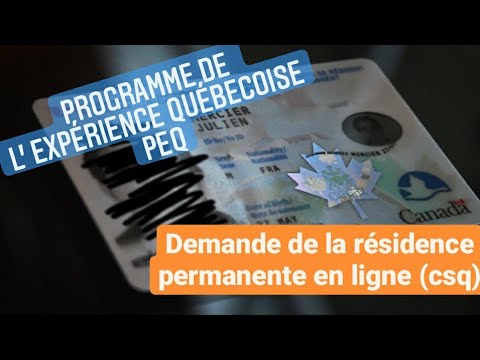 , title : 'Demande de CSQ dans le cadre Programme de l’expérience québécoise (PEQ)'
