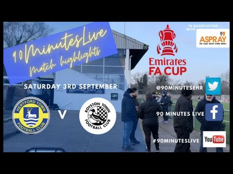 MATCH HIGHLIGHTS of the FA CUP game between HERTFORD TOWN and ROYSTON TOWN