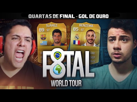 F8TAL WORLD TOUR #7 - QUARTAS DE FINAL  - FREDVASQUEZ VS MUUH | GOL DE OURO 3° JOGO