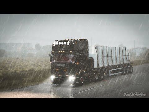 ETS2 1.39 Realistic Rain v3.8 | Euro Truck Simulator 2 Mod