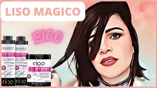 RESENHA:# CABELO LISO ESCORRIDO# SEM USAR FORMOL? TESTEI O LISO MAGICO DA EICO COSMETICO