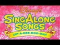 Disney Sing Along Songs Zip A Dee Doo Dah 1990 VHS RIP