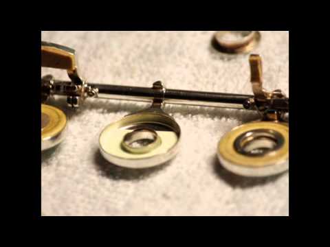 Cleaning and balancing Yamaha flute  684 Riparazione sax  clarinetto flauto ottavino   Bergamo