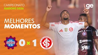 CAXIAS 0 X 1 INTERNACIONAL | MELHORES MOMENTOS | CAMPEONATO GAÚCHO 2026 | sportv
