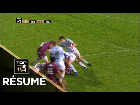 TOP 14 - Résumé Bordeaux-Bègles-Racing 92: 40-7 - J13 - Saison 2018/2019