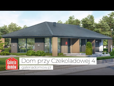 Projekt domu przy Czekoladowej 4 - GaleriaDomow.pl