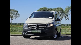 Mercedes-Benz VITO 114 L2 Airco Euro6 136Pk lille varevogn | Billede 4 - Autoline