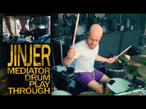 JINJER - Mediator (Live Drum Playthrough Szene Open Air, Austria)