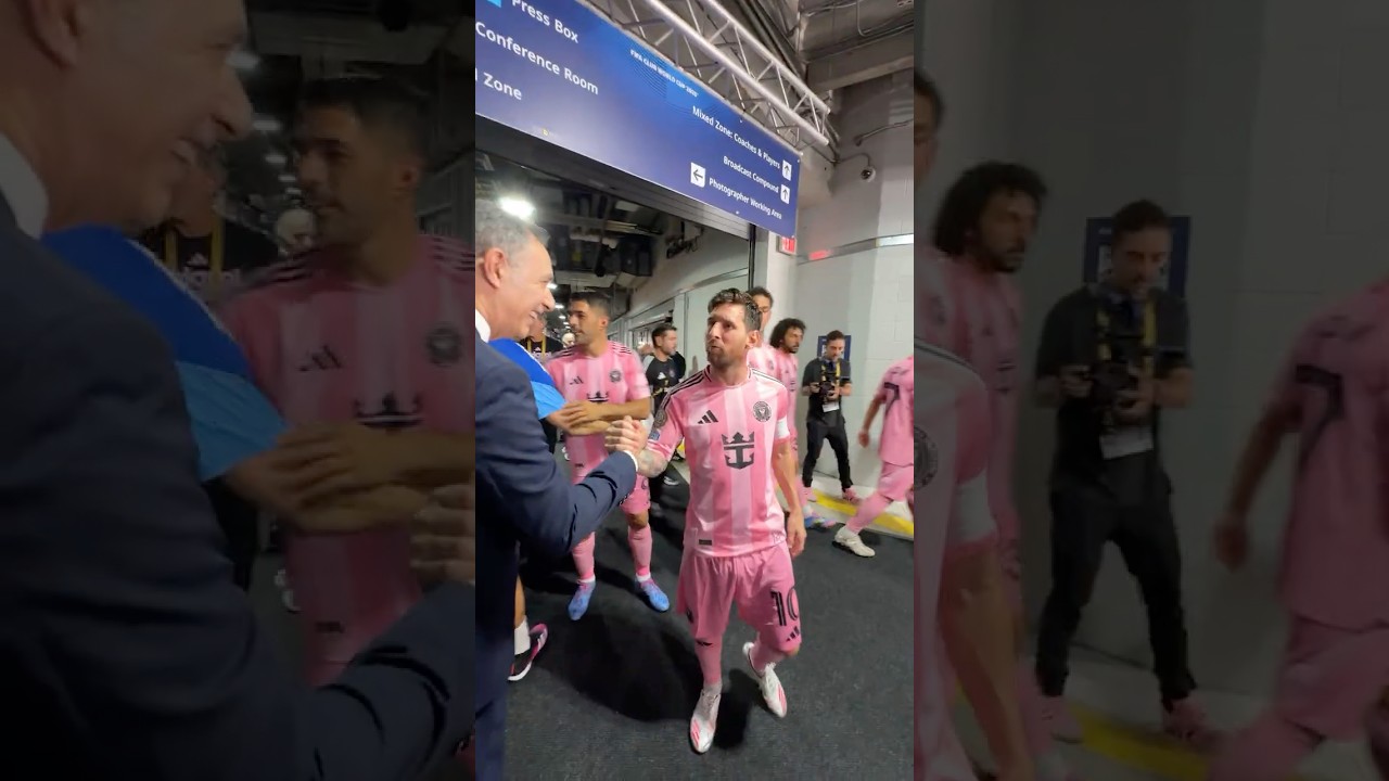 Messi aired me.. #ishowspeed