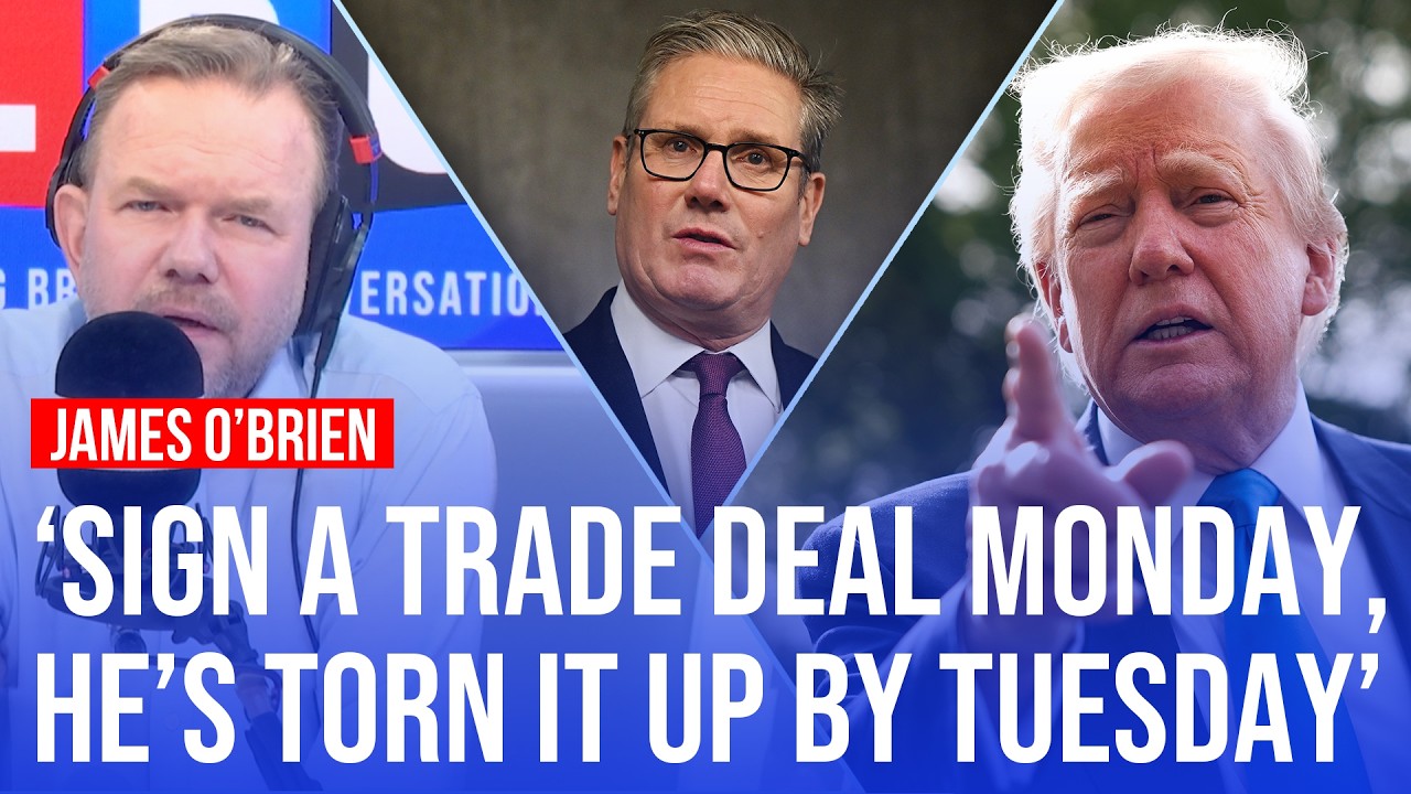 James O'Brien dissects Keir Starmer's big Donald Trump dilemma | LBC