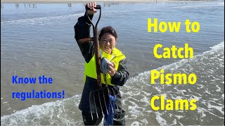 How to Catch Pismo Clams | Clamming Regulations | Game Wardens Inspect Clams