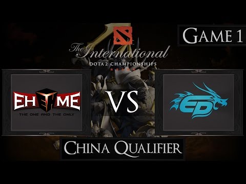 Dota 2 The International 2015 Ehome vs Energy Pacemaker