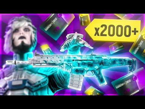 The CRAZY *2000* Alpha Pack Opening in Rainbow Six Siege 📦⭐