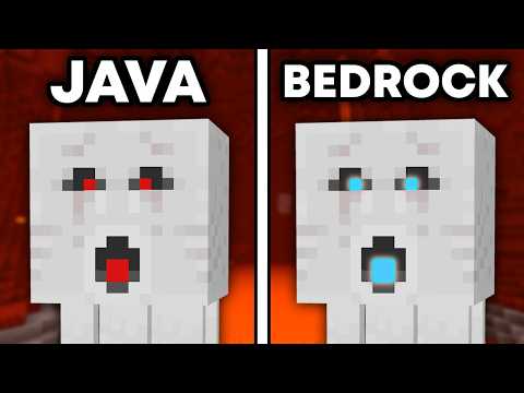 68 Java vs Bedrock Differences