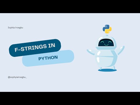 F Strings In Python Full Crash Python Tutorial For Beginners