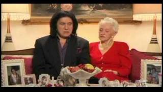 Gene Simmons sings Hungarian with his Mom