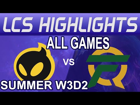 DIG vs FLY ALL GAMES Highlights LCS Summer 2024 Highlights Dignitas vs FlyQuest by Onivia