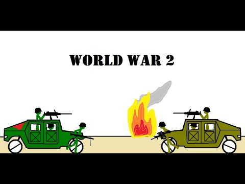 World War 2 (D-day) | A stickman animation