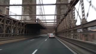 Смотреть онлайн Путешествие по Нью Йорку:с Бродвея в Бруклин на авто