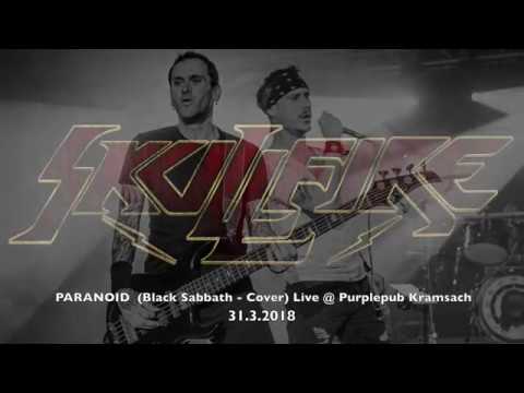 SKULLFIRE -  Paranoid (Black Sabbath Cover) LIVE At Purplepub Kramsach, 31. 3. 2018