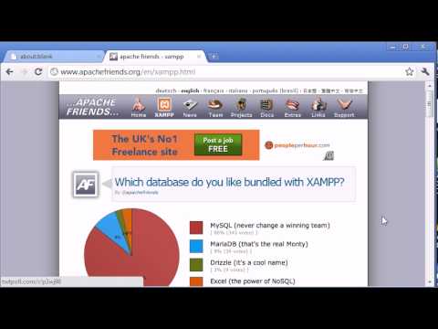 Beginner PHP Tutorial 2 Installing XAMPP Part 1