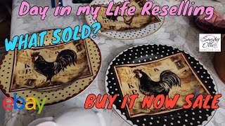 Double The Deals: 2 Live Sales In 1 Day! Buy It Now Sale | What Sold Vlog | Full-Time Reseller