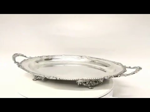 Antique Large Sterling Silver Tray by Paul Storr 1826