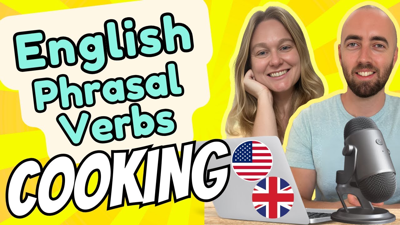 PV5 Common Cooking Phrasal Verbs | Speak Natural English Vocabulary in the Kitchen at Home