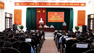 Hội nghị đối thoại giữa Ban Thường trực Ủy ban Mặt trận Tổ quốc Việt Nam tỉnh với cán bộ làm công tác Mặt trận Tổ quốc các cấp thành phố Tam Điệp năm 2023