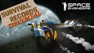 Survival Records, Piecemeal-01 : "Planetary Gravity" (a Space Engineers Survival)