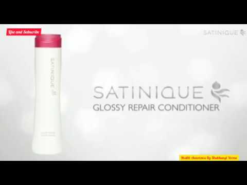 Amway satinique glossy repair hair conditioner, liquid, pack...