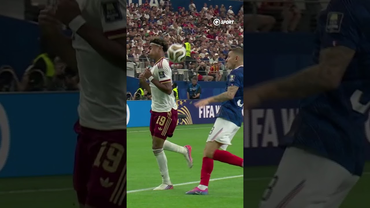 Нелепый пенальти в матче Франции и Испании #wc2026 #fifa
