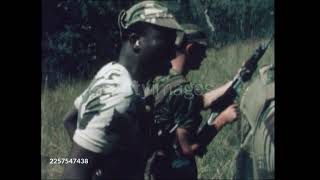 Rhodesian Army Battle Course | Live Ammunition | "Hondo, Hondo Forward With The War" | May 1978
