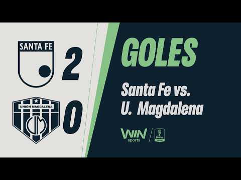 Santa Fe vs. Unión Magdalena (goles) | Copa BetPlay Dimayor 2026 | Fase 1B - Ida