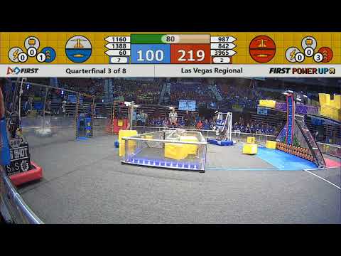 Quarterfinal 3 - 2018 Las Vegas Regional
