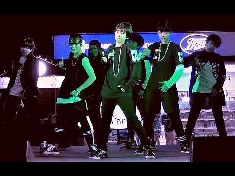 "MRT" cover "War of Hormone+We Are Bulletproof Pt.2" (BTS) @ "The Idol Battle 2015" :Paseo Park