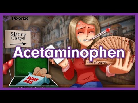 Acetaminophen (Tylenol) Mnemonic for Nursing Pharmacology (NCLEX)