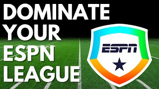 How To DOMINATE Your ESPN Fantasy Football League - 2022 Fantasy Football