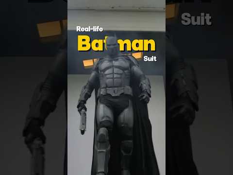 Did You Know Real BULLETPROOF Batman Suit Exists 😱🤫 #shorts #batman