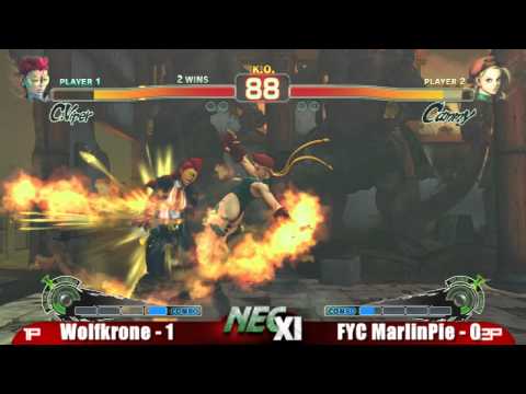 Wolfkrone vs FYC MarlinPie NEC XI SSF4 Singles