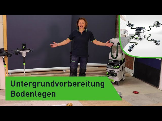 Video teaser per Untergrundvorbereitung für den Bodenleger (Festool TV Folge 201)