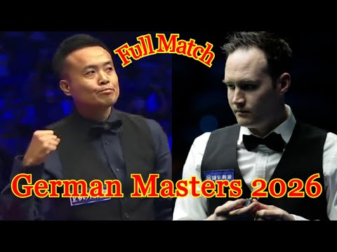 Martin O'Donnell vs Marco Fu Full Match German Masters 2026 snooker